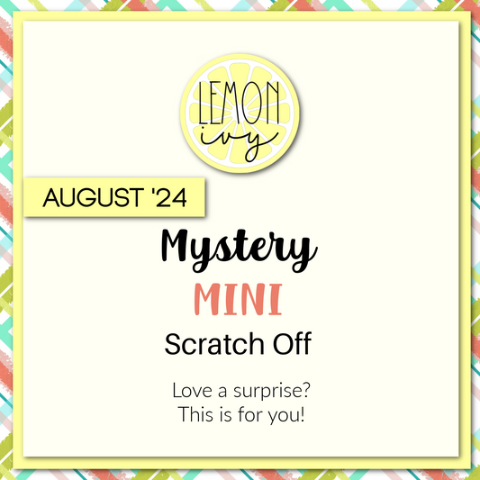 Mystery MINI Scratch Off -- Monthly Subscription