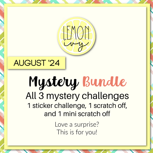 Mystery BUNDLE--All 3 Challenges--NEW!!! -- Monthly Subscription